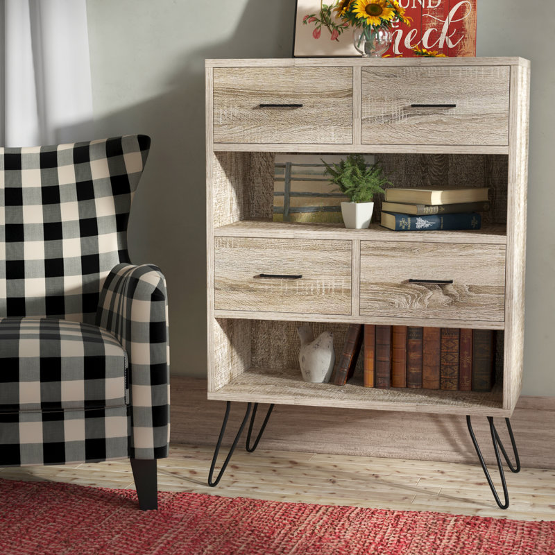 Laurel Foundry Modern Farmhouse Tristan Standard Bookcase & Reviews